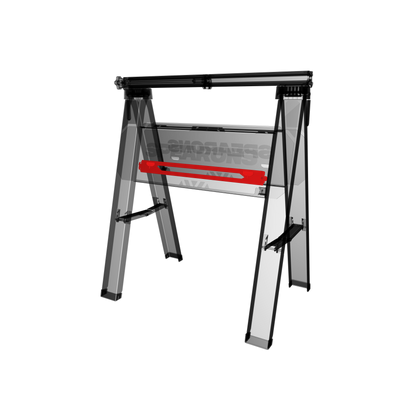 XRAY OF CONNECTING BAR STORAGE INSIDE SAWHORSE